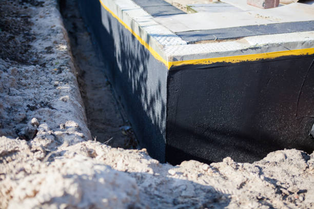 Residential Vapor Barrier Installation installation at a New Albany, IN home by SJ Waterproofing Pros