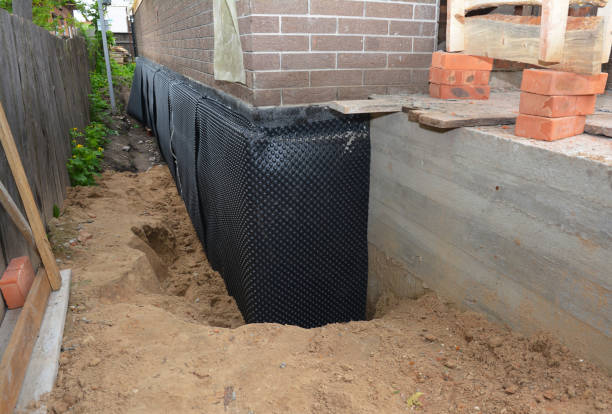 Expert waterproofing evaluation at a New Albany, IN property